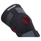 Safe-T-Gard 477 BLACK Open Knee Neoprene Wrap