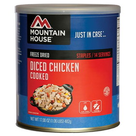 Mountain House 30142 Diced Chicken Can