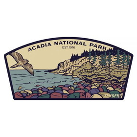 Sendero Provisions ACADIA STICKER Sendero Provisions Acadia Natl Park Sticker