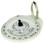BRUNTON F-9041 Glowing Key Ring Compass, 5&#176; Resolution