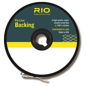 Rio Brands 6-26556 Flyline Backing 20Lb 100Yds White