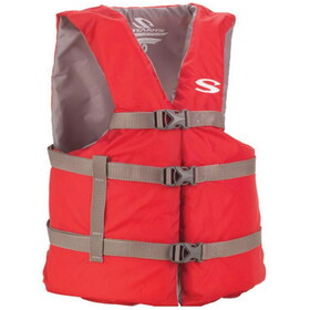 Stearns 354907 Adult Universal Boating Pfd Red