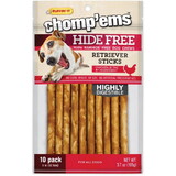 RUFFIN IT 369680 Chomp'Ems Hide Free Chicken Sticks 10Pk