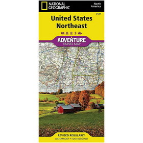 National Geographic 369683 United States Northeast Map