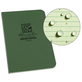 Rite in the Rain 369713 Flexbook Green 3.5 X 5