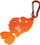 Keygear 373244 Cord Fish, Orange
