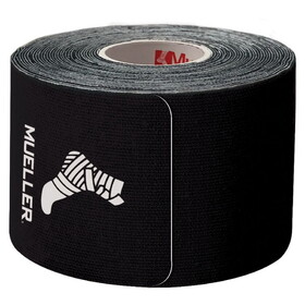 Mueller 376254 KT Tape Pre-Cut Roll Black