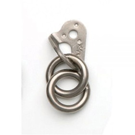 FIXE DRAPS-1/2 Fixe 1/2 Double Ring Anchor Plated Steel