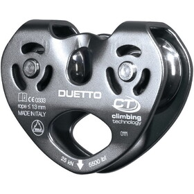 Climbing Technology 434570 Duetto Aluminum Twin Pulley
