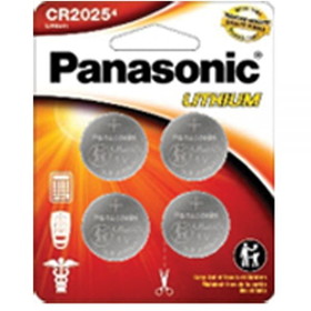 Panasonic CR2025PA/4BL Lithium Cr2025 Coin 4 Pack