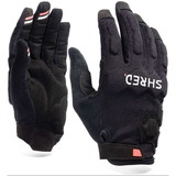 SHRED Trail Black Gloves