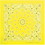 CAROLINA MANUF B22NEO-100636 Neon Paisley Bandana Yellow