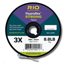 Rio Brands 6-22438 Flfx Strong Tippet 30Yd 3X