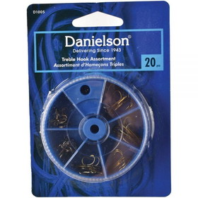 Danielson D1005 Hook Treble Dial Box Asst