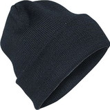 Artex Knitting Mills 42MIL BLACK Fine Wool Watch Cap