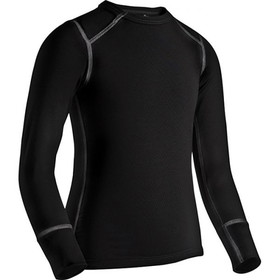 Coldpruf Kids Quest Base Layer Crew Black