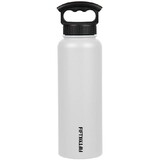 Fifty/Fifty 592079 Insulated Bottle 40 Oz Winter White W/ 3 Finger Grip Cap