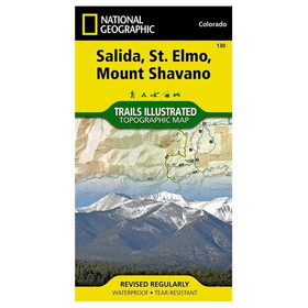 National Geographic 603064 Salida St. Elmo &Amp; Mt. Shavano No.130