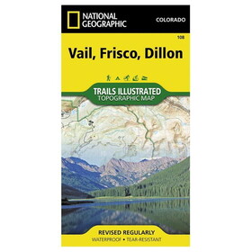 National Geographic 603066 Vail Frisco &Amp; Dillon No.108
