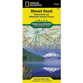 National Geographic 603072 Mount Hood And Willamette National Forests No.820