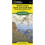 National Geographic 603104 Grand Canyon North &Amp; South Rims No. 261