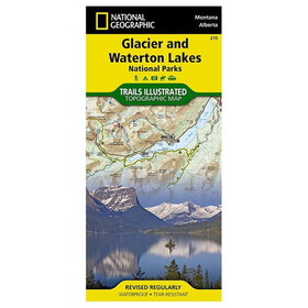 National Geographic 603107 Glacier/Waterton Lakes Np No.215