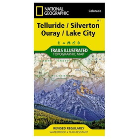 National Geographic 603131 Telluride Silverton Ouray &Amp; Lake City No.141