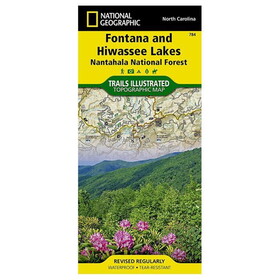 National Geographic 603132 Fontana &Amp; Hiwassee Lakes