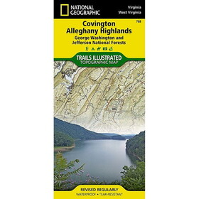 National Geographic 603136 Covington Alleghany Highlands No.788