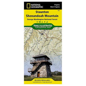 National Geographic 603137 Staunton Shenandoah Valley No.791