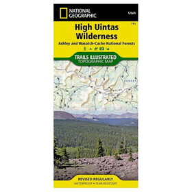 National Geographic 603170 High Uintas Wilderness No.711