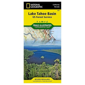 National Geographic 603172 Lake Tahoe Basin No.803