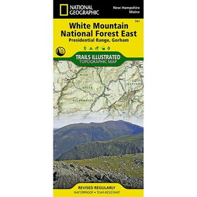 National Geographic 603176 White Mountain National Forest East Half No.741