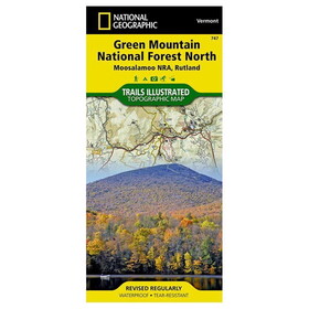 National Geographic 603207 Green Mountain National Forest North No.747