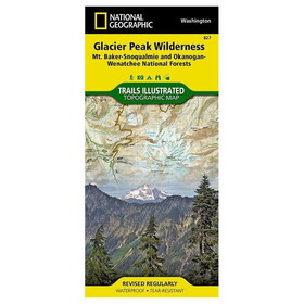 National Geographic 603274 Glacier Peak Wilderness No.827