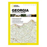 National Geographic ST01020700 Georgia State Recr'Tion Atlas