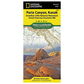National Geographic 603302 Paria Canyon Kanab Vermillion Cliffs National Monument Grand Staircase-Escala