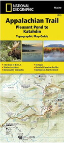 National Geographic 603304 Appalachian Trail: Pleasant Pond To Katadin No.1513