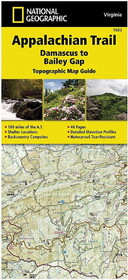 National Geographic 603314 Appalachian Trail: Damascus To Bailey Gap No.1503