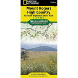 National Geographic 603318 Blue Ridge Parkway Destination Map