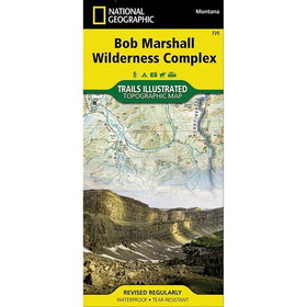National Geographic 603319 Bob Marshall Wilderness No.725