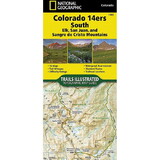 National Geographic 603323 Colorado 14Ers South #1303