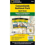 National Geographic 603335 Canyonlands National Park Map Pack Bundle