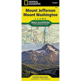 National Geographic 603374 Mt Jefferson / Mt Washington No.819