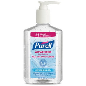 Purell 381523 Hand Sanitizer 8 oz Pump
