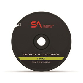 Scientific Anglers 140713 Absolute Fluorocarbon Trout Tippet 6.5X 30M