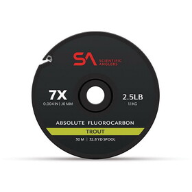 Scientific Anglers 135474 Absolute Fluorocarbon Trout Tippet 5X 30M