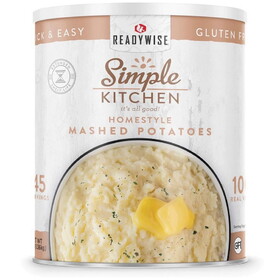 Ready Wise 667428 Simple Kitchen Mashed Potatoes - 45 Serving Can