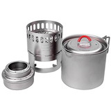 Evernew ECA538 Titanium Mug Pot 500 Stove Set