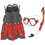 Body Glove 17039SET-REDGRY Fiji Set L/Xl Red/Gray